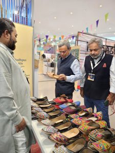 Ambassador of India to the Republic of France and Principality of Monaco H.E. Mr Jawed Ashraf at the Namaste France festival, 2023.