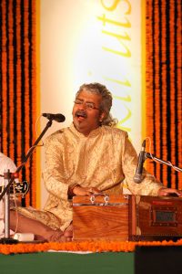 Indian playback singer and film score composer Hariharan at Bhakti Utsav organised by Seher in 2006